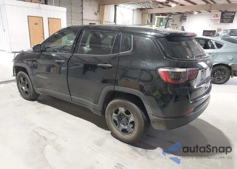 2021 Jeep Compass Sport Fwd from USA, damaged, VIN 3C4NJCAB1MT532385